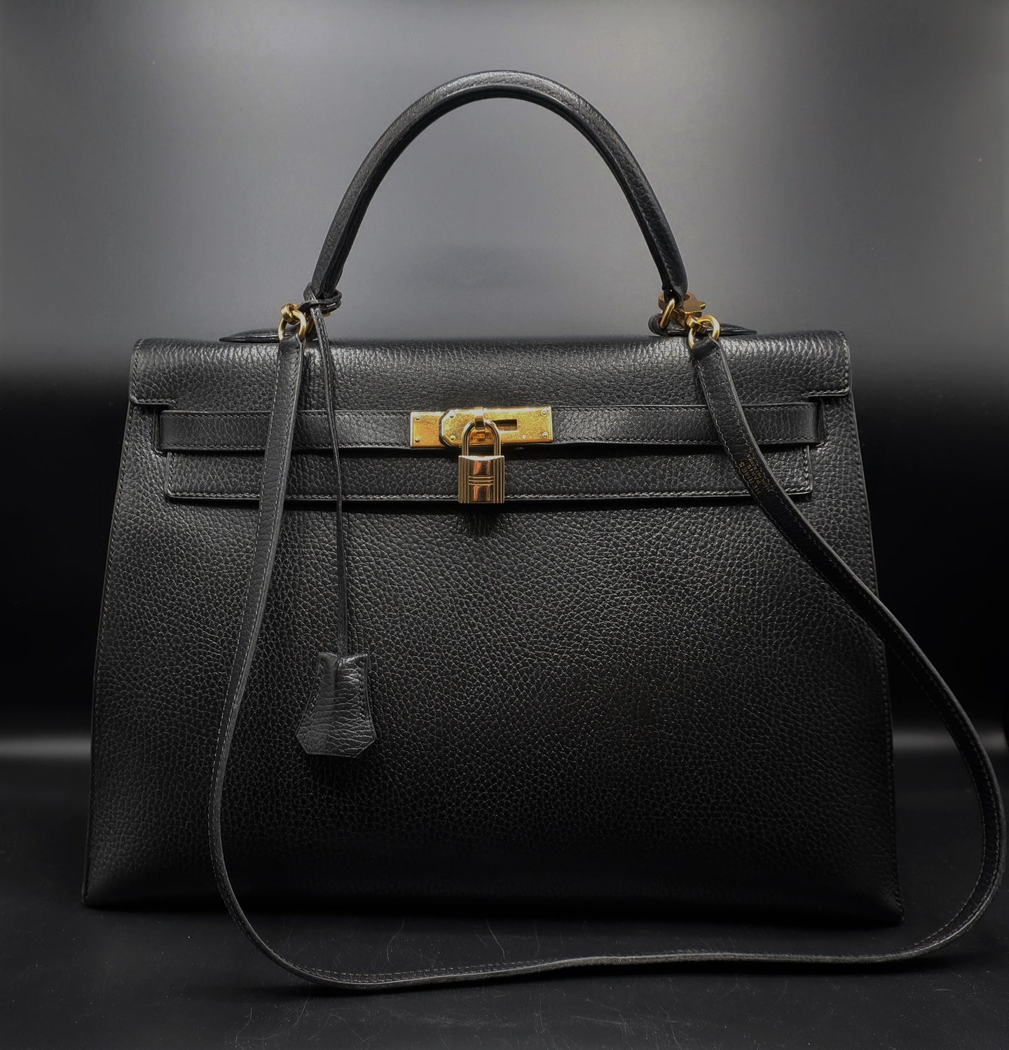 Hermès Étoupe Kelly Bag 35 CM – hk-vintage