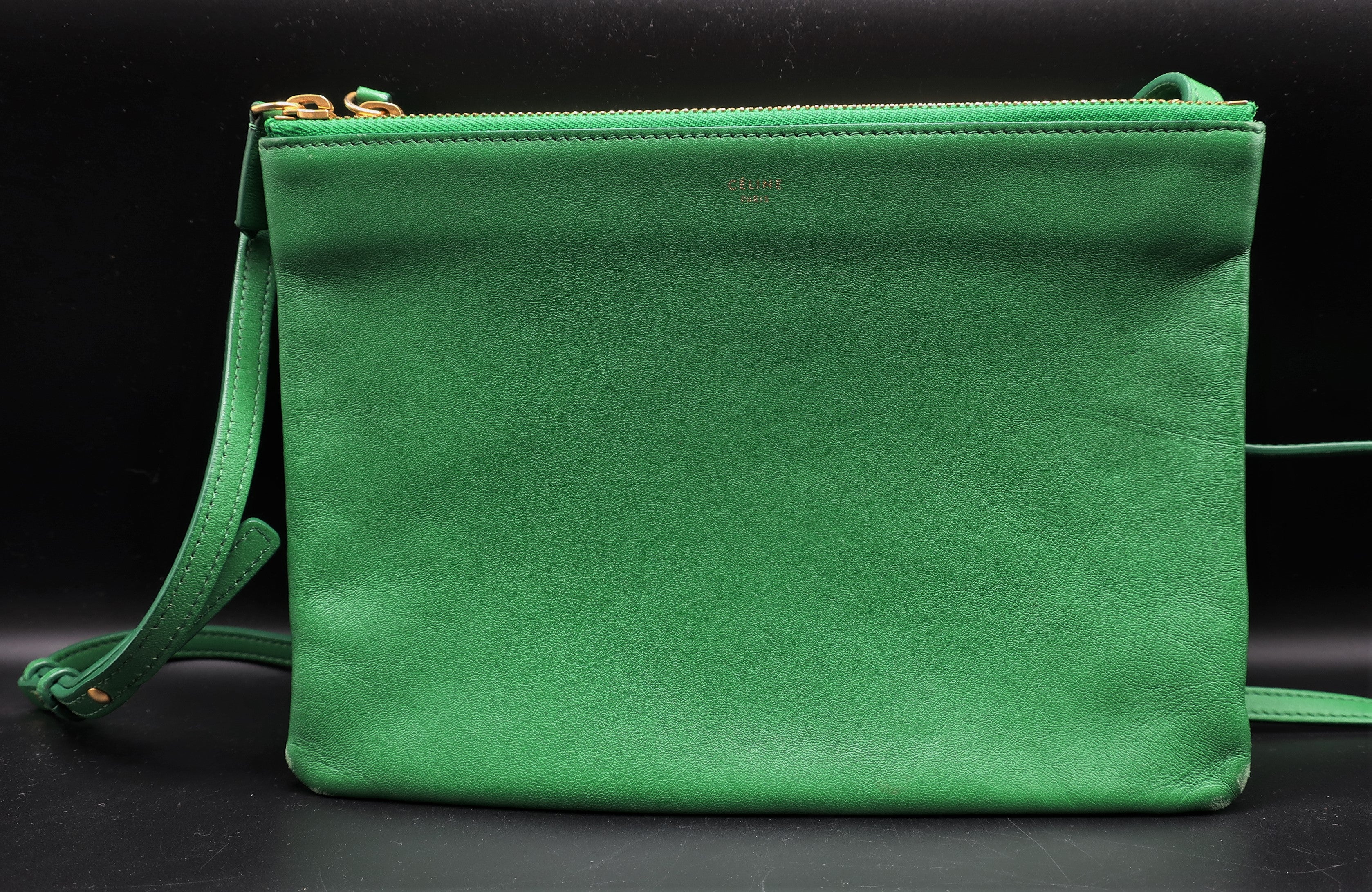 C line Green Trio Bag hk vintage