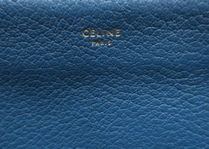 Céline Blue Trio Bag