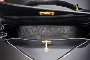 Hermès Kelly 32 CM Black Bag