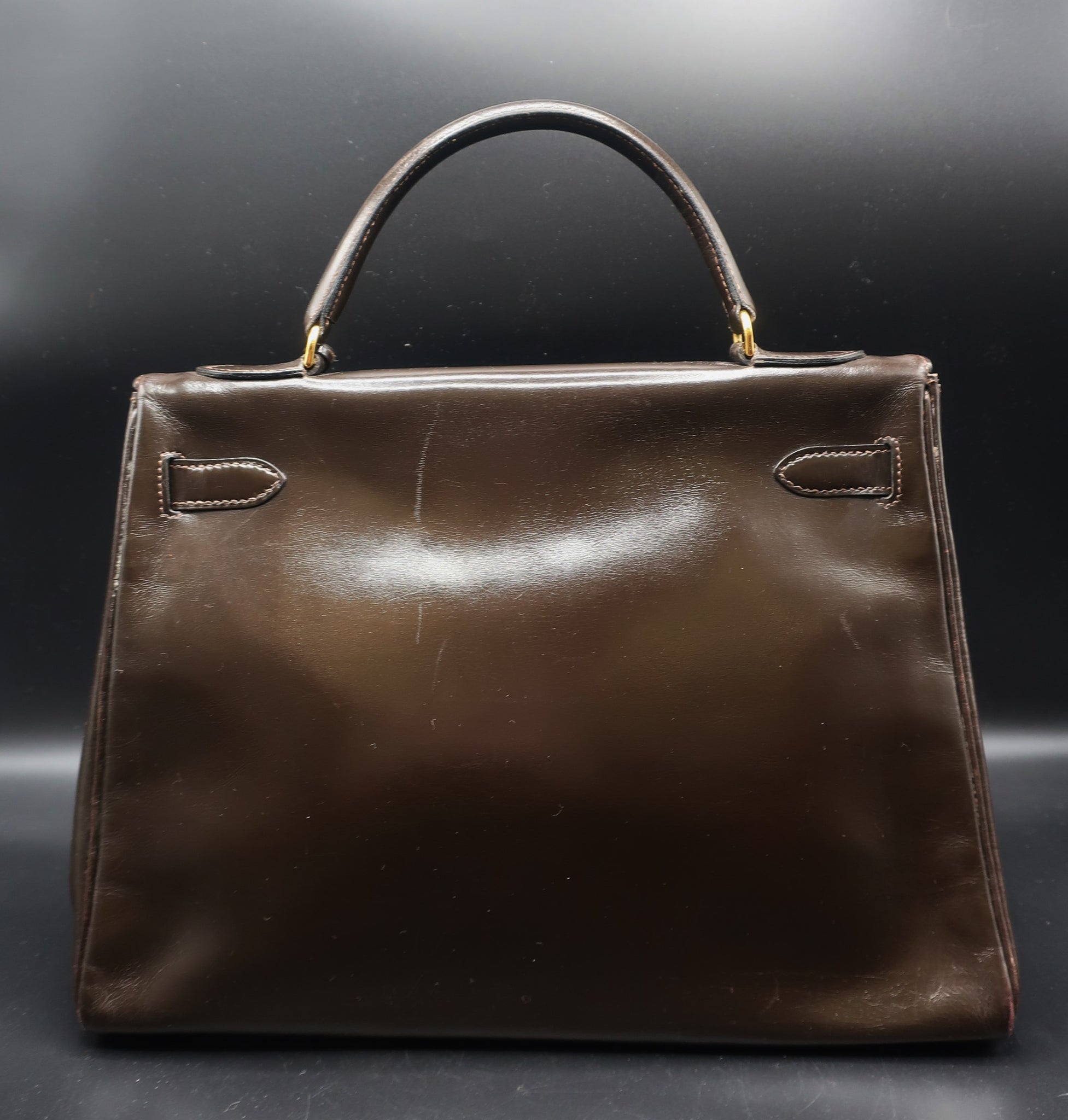 Hermès Kelly 32 CM Brown Bag – hk-vintage
