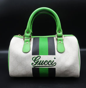 Gucci Monogram Supreme Small Joy Boston Bag