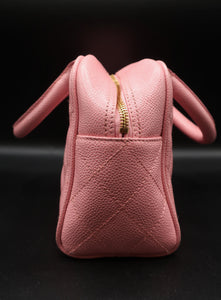Chanel Pink Leather Handbag