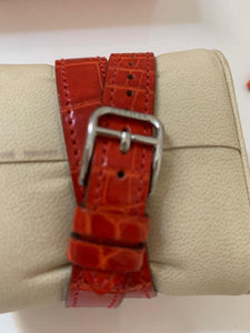 Reloj de pulsera de doble vuelta Hermès Cape Cod modelo pequeño