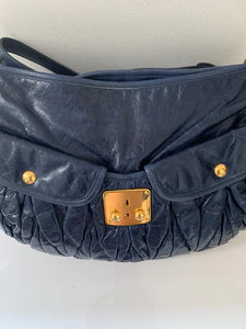 Miu Miu Blue Bag 40 cm , comes with a strap