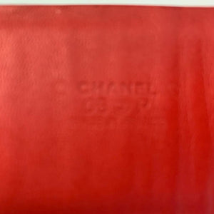 Vintage Chanel red belt