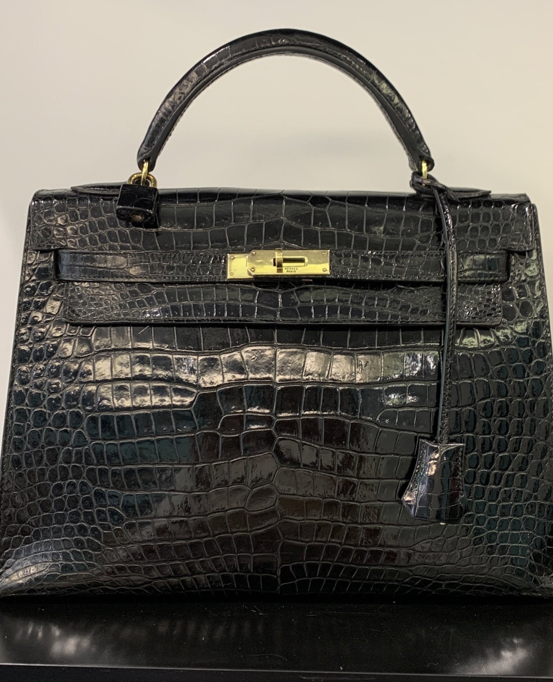 Hermes kelly sales crocodile price